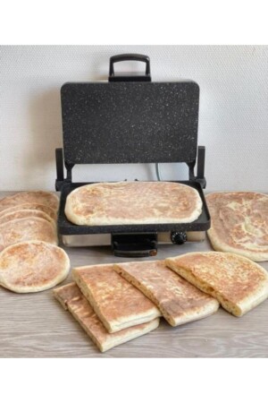 Çok Amaçlı Tost Lahmacun Ekmek Bazlama Ve Izgara Makinesi Ve Tavası Sv01tv02 - 2