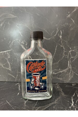 Coldbrew-Flasche, Glas, transparente Flasche, 6 Stück, wasserfest, Private Label, 200 ml-Flasche mit auslaufsicherem Verschluss, MRT01 - 4