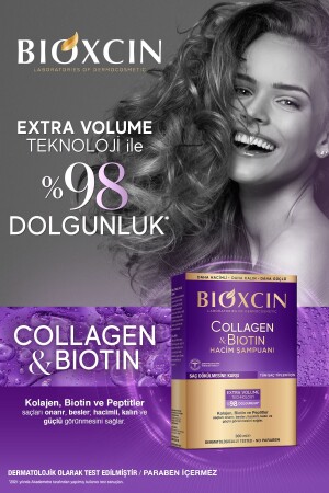 Collagen & Biotin Ekstra Hacim & Dolgunlaştırıcı Şampuan 300 Ml - 2 Li Avantaj Seti - 5