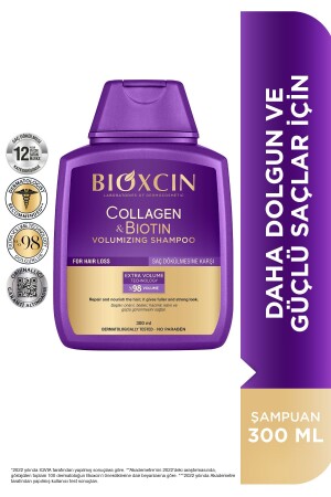 Collagen & Biotin Ekstra Hacim & Dolgunlaştırıcı Şampuan 300 Ml - 2 Li Avantaj Seti - 6