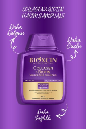 Collagen & Biotin Ekstra Hacim & Dolgunlaştırıcı Şampuan 300 Ml - 2 Li Avantaj Seti - 9