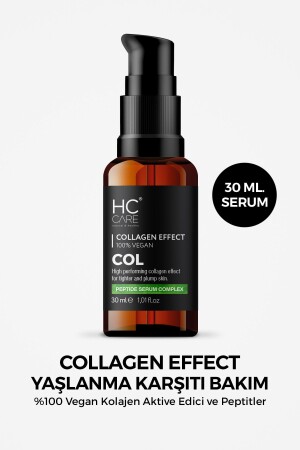 Collagen Effect, Bitkisel Kolajen Yaşlanma Karşıtı, Vegan Serum - 30 Ml. 80180 - 1