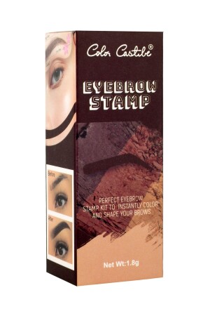 Color Castle Eyebrow Stamper Augenbrauenpuder Dunkelbraun - 10