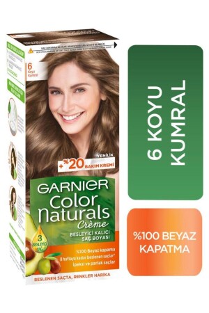 Color Naturals Saç Boyası 6 Koyu Kumral - 2