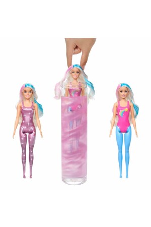 Color Reveal Renk Değiştiren Barbie Galaksi Serisi Sürpriz HJX61 - 3