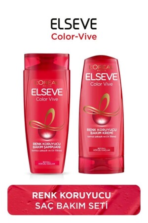 Color Vive Farbschutz-Pflegeset: Shampoo 450 ml + Spülung 360 ml - 1