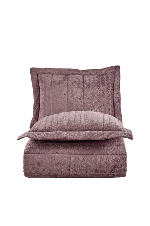 Comfort New Generation Schlafset – 3-teiliges Samt-Dried-Rose-Set (230 x 220 cm) - 5