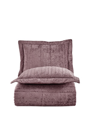 Comfort New Generation Schlafset – 6-teilig, Velvet Dried Rose (230 x 220 cm), Velvet047 - 4