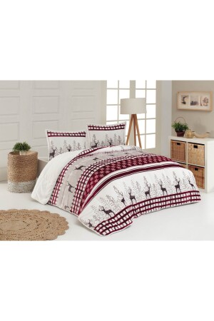 Comforter Çift Kişilik Yorgan Set Deer Gri - 2