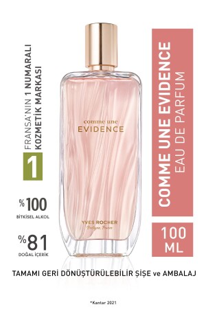 Comme une Evidence – EDP – 100 ml - 2