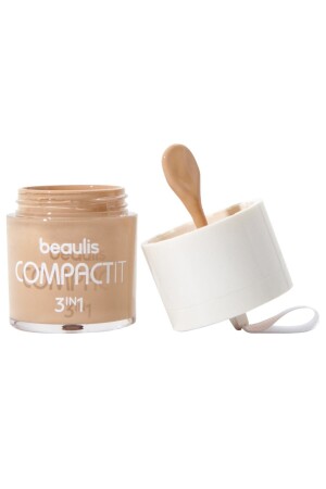 Compact It Foundation & Rouge & Concealer 3in1 Hochpigmentierte Einzelpackung - 3