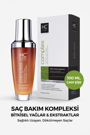 MNZ-Complex مجمع رعاية الشعر بالعشاب - 100 مل 8699089480111 - HC Care
