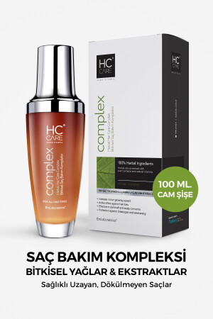 Complex Bitkisel Saç Bakım Kompleksi - 100 ml 8699089480111 - 4