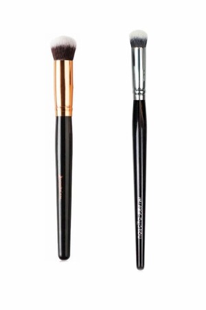 Concealer-Pinsel 136 + Pro Concealer-Pinsel mit runder Spitze 267 Kzmprt - 3