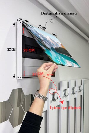 صندوق تخزين منخفضة منخفضة أيضاً جداول مع منظر - Conceptione