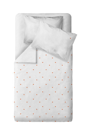 Cool Fox 100% Pamuk Saten Nakışlı Bebek Nevresim Takımı BABYBED-KD1651 - 3