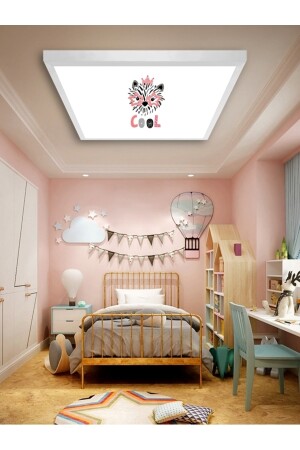 Coole Trendyol-kid's-room-chandelier-60x60-54w-led-luminaire-teen-room-chandelier-young-room-chandelier-models GP-8190 - 5