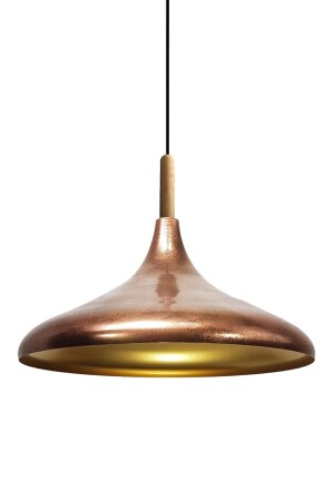 Copper Champion Einzel-Kronleuchter aus Holz, Hängelampe, Wohnzimmer, Küche, Café, Boutique-Lampe, Beleuchtung, Kronleuchter BMM2066A - 7