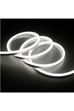 Copy - Flexibler Neon-LED-Streifen 3 Meter weiß + 220-Volt-Stecker - 3