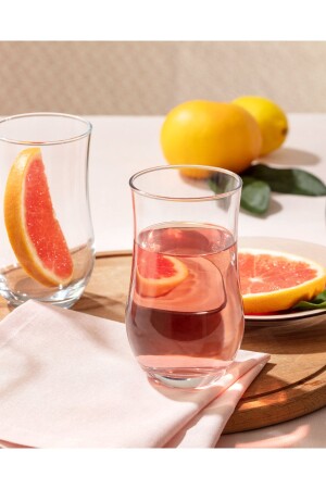 Coralie 4'lü Meşrubat Bardağı Seti 360 ml - Madame Coco