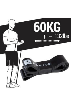 Corength Widerstandsband – 60 kg – Trainingsband - 1