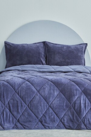 Cornelia Sherpa Çift Kişilik Comfort Set Indigo 160.22.11.0003 - 2