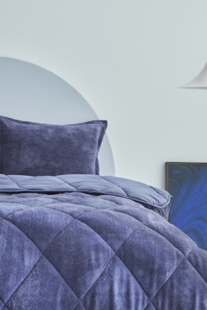 Cornelia Sherpa Çift Kişilik Comfort Set Indigo 160.22.11.0003 - 6