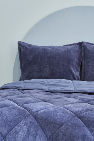 Cornelia Sherpa Çift Kişilik Comfort Set Indigo 160.22.11.0003 - 7