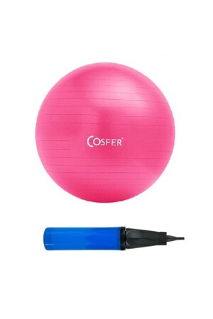 Cosfer Pilates Ball 55 cm (25 cm Pumpe) 342362467537 - 1