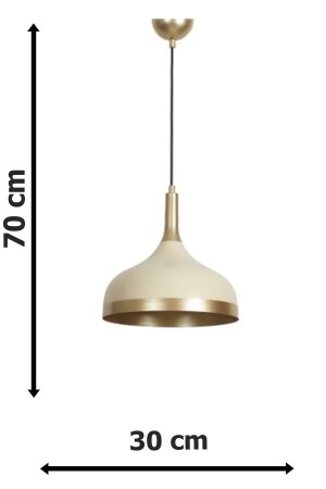 Cosmos Special Design Sports Modern Cream Gold Cafe – Küchen-Pendelleuchte, Einzel-Kronleuchter cosmosb - 5