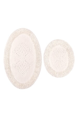 Cotton Pasta Oval 2-teiliges Toilettenset Creme Pastasermat1 - 6