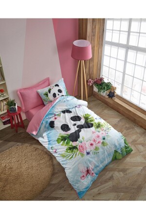 Cottonbox Junıor Rnf. Nevresim Takımı Jodı Pembe Tek Kişilik -ftt DGDK8428 - Cotton Box