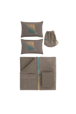 Coverme High Double Blanket Bettbezug-Set – Braun YTSGRPIST-1528030 - 5