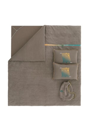 Coverme High Double Blanket Bettbezug-Set – Braun YTSGRPIST-1528030 - 6