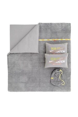 Coverme Motivation Doppeldecke-Bettbezug-Set – Grau YTSGRPIST-1528032 - 9