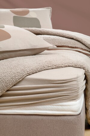 Coverme Stone Einzelbett-Bettbezug-Set – Beige YTSGRPIST-1536344 - 6