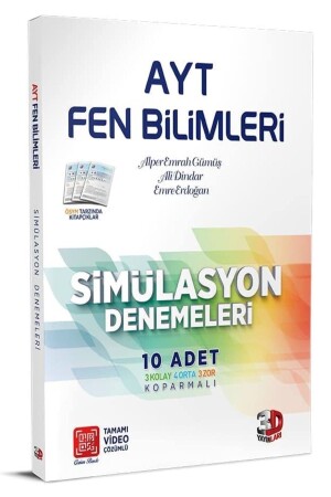 Çözüm Ayt 3d Simulasyon Fen Bilimleri Denemeleri - 1