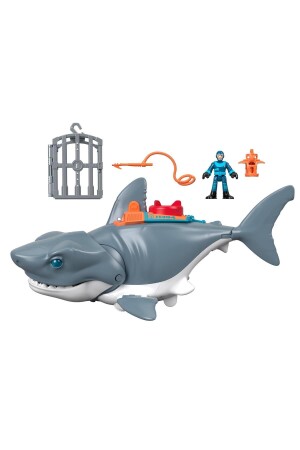 Crazy Shark Spielset – Figurenset mit realistischen Bewegungen – 11. 4×41. 3×17. 8C - 1