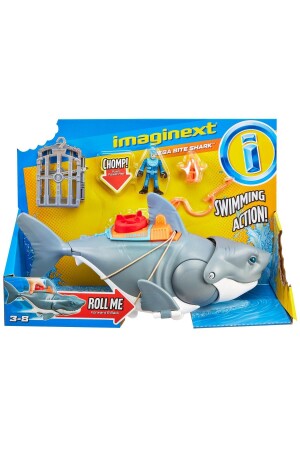 Crazy Shark Spielset – Figurenset mit realistischen Bewegungen – 11. 4×41. 3×17. 8C - 4