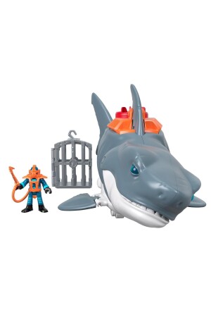 Crazy Shark Spielset – Figurenset mit realistischen Bewegungen – 11. 4×41. 3×17. 8C - 6