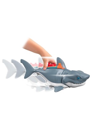 Crazy Shark Spielset, Figurenset mit realistischen Bewegungen, 11. 4×41. 3×17. 8C MAT/GKG77 - 4