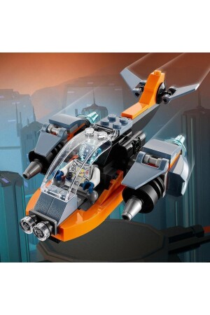 ® Creator 3 in 1 Cyber ​​​​Unmanned Aerial Vehicle 31111 – Spielzeugbauset (113 Teile) - 6