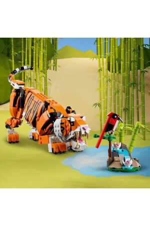 ® Creator 3 in 1 Prächtiger Tiger 31129 – Bauset für Kinder ab 9 Jahren (755 Teile) - 6