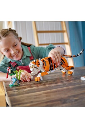 ® Creator 3 in 1 Prächtiger Tiger 31129 – Bauset für Kinder ab 9 Jahren (755 Teile) - 9