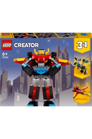 ® Creator 3 in 1 Super Robot 31124 – Spielzeug-Bauset für Kinder ab 7 Jahren (159 Teile) Bricksatis31124 - 3