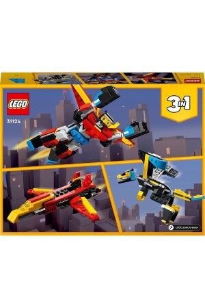 ® Creator 3 in 1 Super Robot 31124 – Spielzeug-Bauset für Kinder ab 7 Jahren (159 Teile) Bricksatis31124 - 4