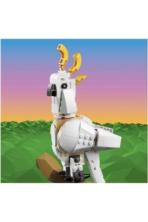 ® Creator 3 in 1 Weißes Kaninchen 31133 – Kakadu-Papagei und Weißes F Lego 31133 für Kinder ab 8 Jahren - 5