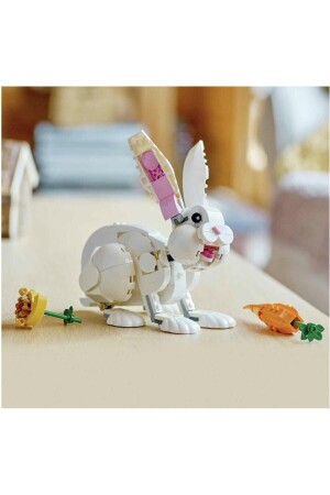 ® Creator 3 in 1 Weißes Kaninchen 31133 – Kakadu-Papagei und Weißes F Lego 31133 für Kinder ab 8 Jahren - 6