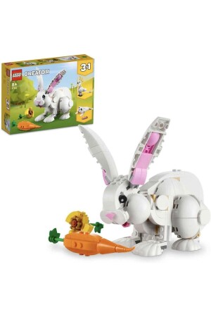 ® Creator 3 in 1 Weißes Kaninchen 31133 – Kakadu-Papagei und Weißes F Lego 31133 für Kinder ab 8 Jahren - 1