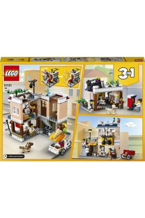 Creator 31131 3-in-1 City Center Pasta Shop (569 Teile) - 6